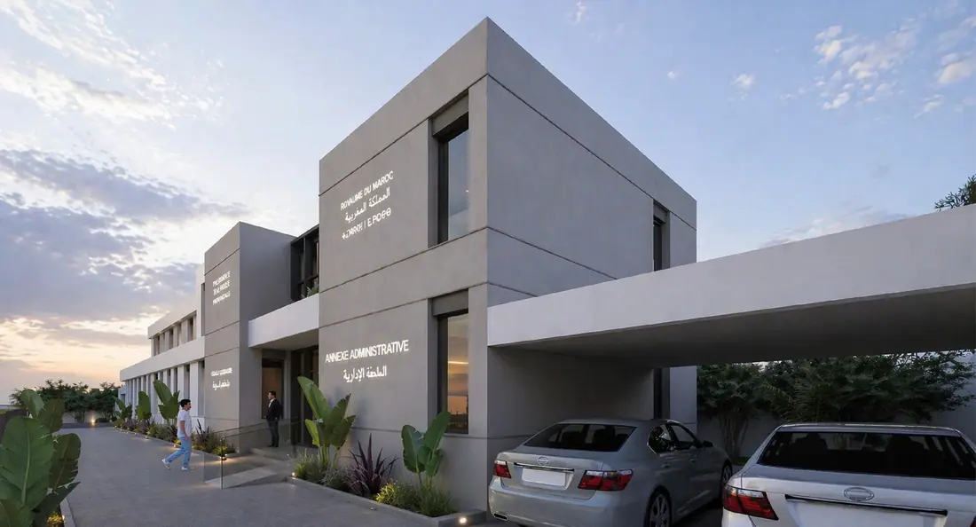 Annexe administrative Bab Sebta — vue 3
