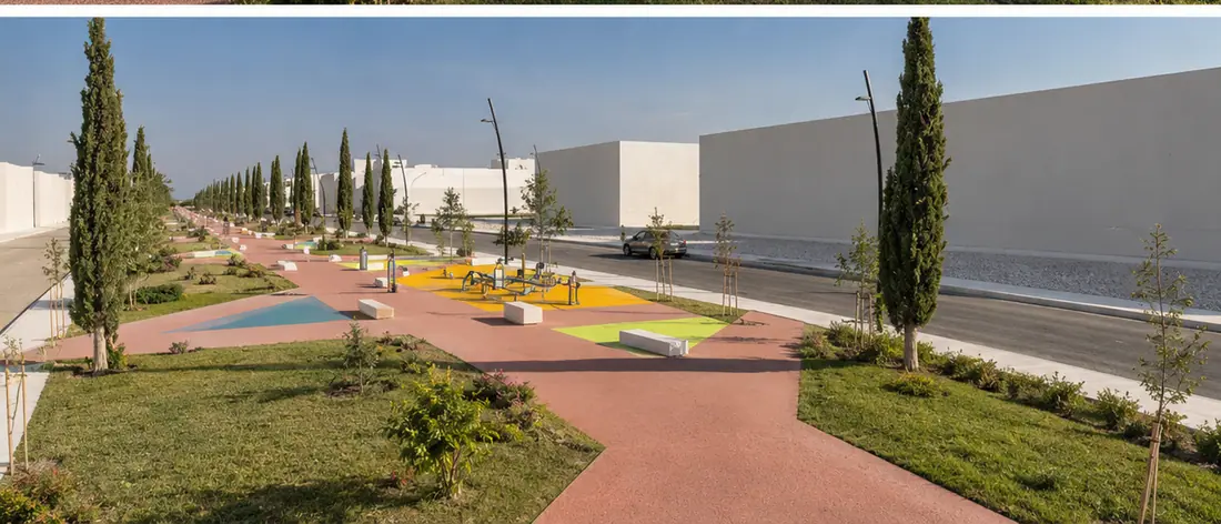Parc urbain — vue 2