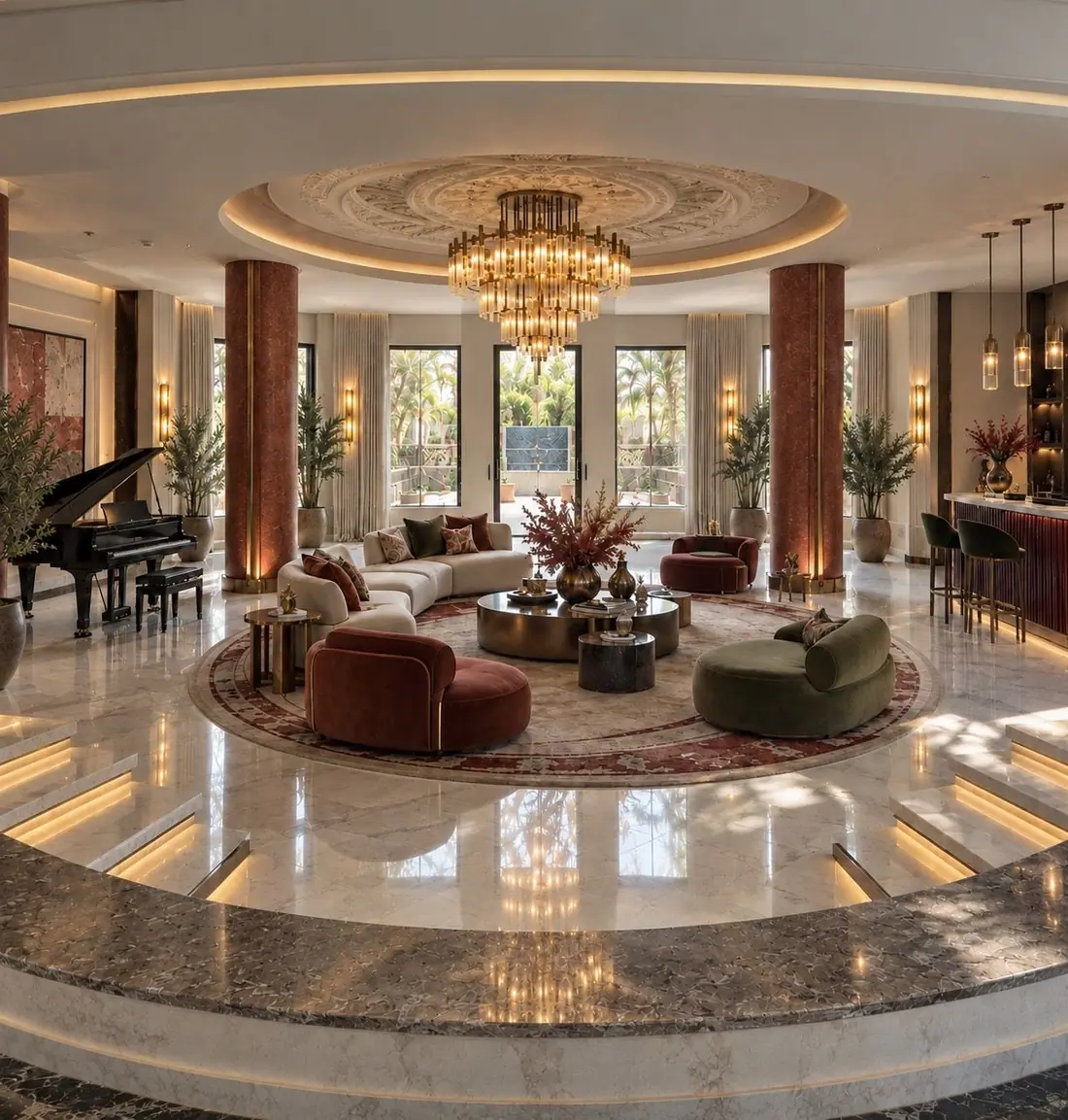 Villa intérieur YB — vue 2